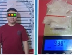 Residivis Kasus Narkoba Kembali Diciduk, Polisi Amankan 9,38 Gram Sabu