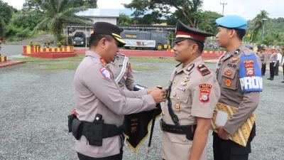 Kapolres Buol: Mutasi Jabatan Tuntutan Profesionalisme Anggota Polri