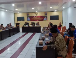 Jelang Nataru, Polres Poso dan Lintas Sektoral Gelar Rakor Ops Lilin Tinombala 2025