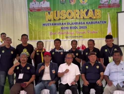 Dari Musorkab ke Amanah Baru, Bupati Buol Risharyudi Triwibowo Pimpin KONI 2025–2030