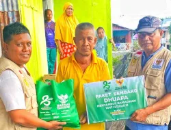 Sambut Ramadhan, Baznas Poso Salurkan Paket Sembako untuk Lansia