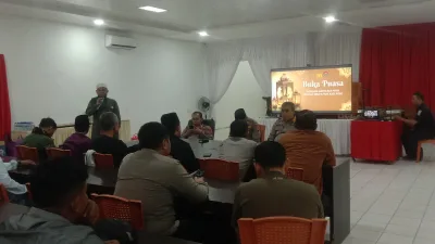 Di Balik Buka Puasa Bersama, Ada Pesan Kebersamaan Polres Poso dan Insan Pers
