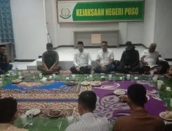 Hangat dan Penuh Makna, Kejari Poso Rangkul Insan Pers di Momen Buka Puasa