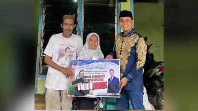 Rahman Lamusu Tebar Berkah, Satu Jamaah Digratiskan Umroh