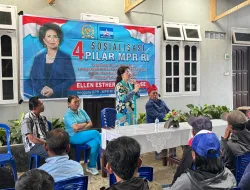Perkuat Nasionalisme, Ellen Pelealu Ajak Warga Amalkan Empat Pilar Kebangsaan