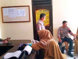 Personel Polsek Poso Pesisir Jalani Pemeriksaan Kesehatan Berkala