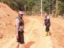 Hujan dan Longsor Lumpuhkan Arus Lalu Lintas di Pamona Timur