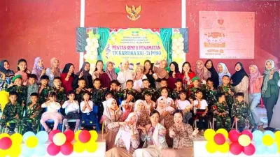 21 Murid TK Kartika Poso Resmi Ditamatkan