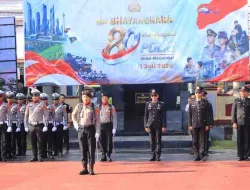 Ketelitian IPTU Rivan Jadi Kunci Khidmat Upacara Hari Bhayangkara di Poso